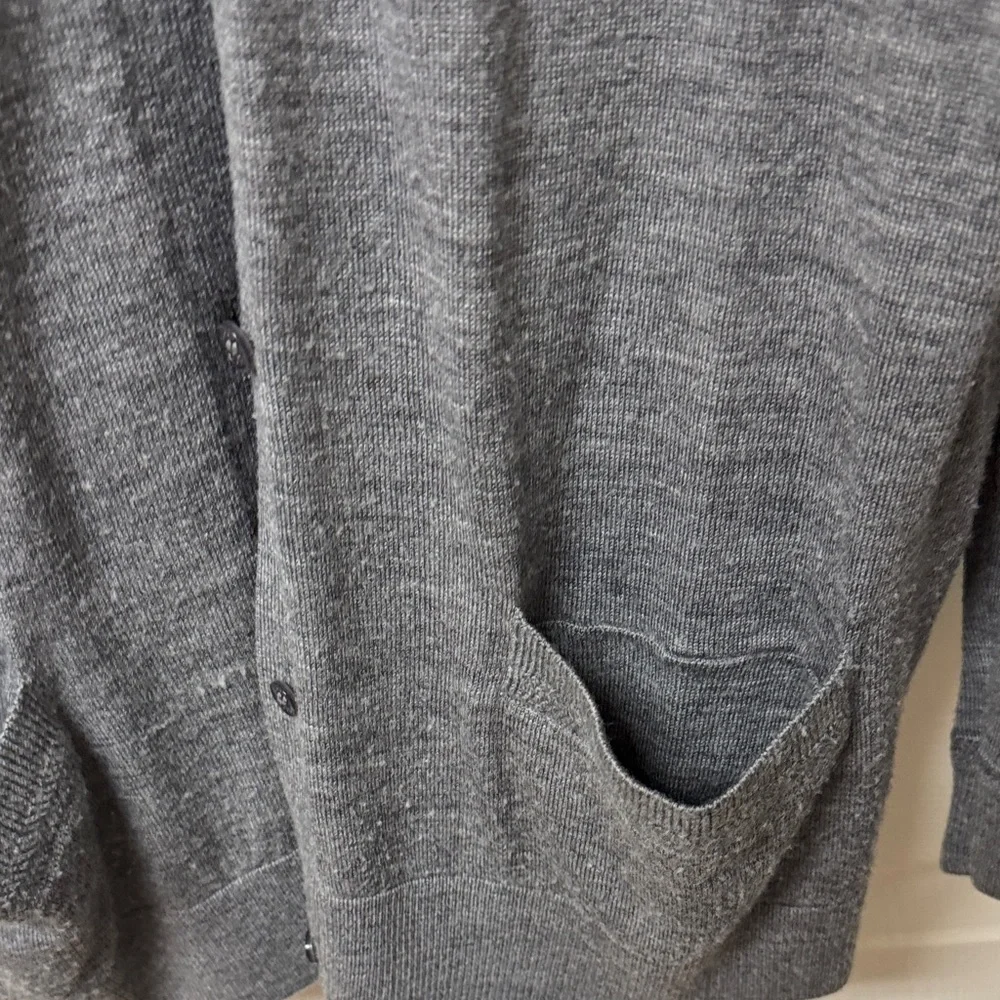 Lacoste Gray Knit Sweater - Picture 4 of 9
